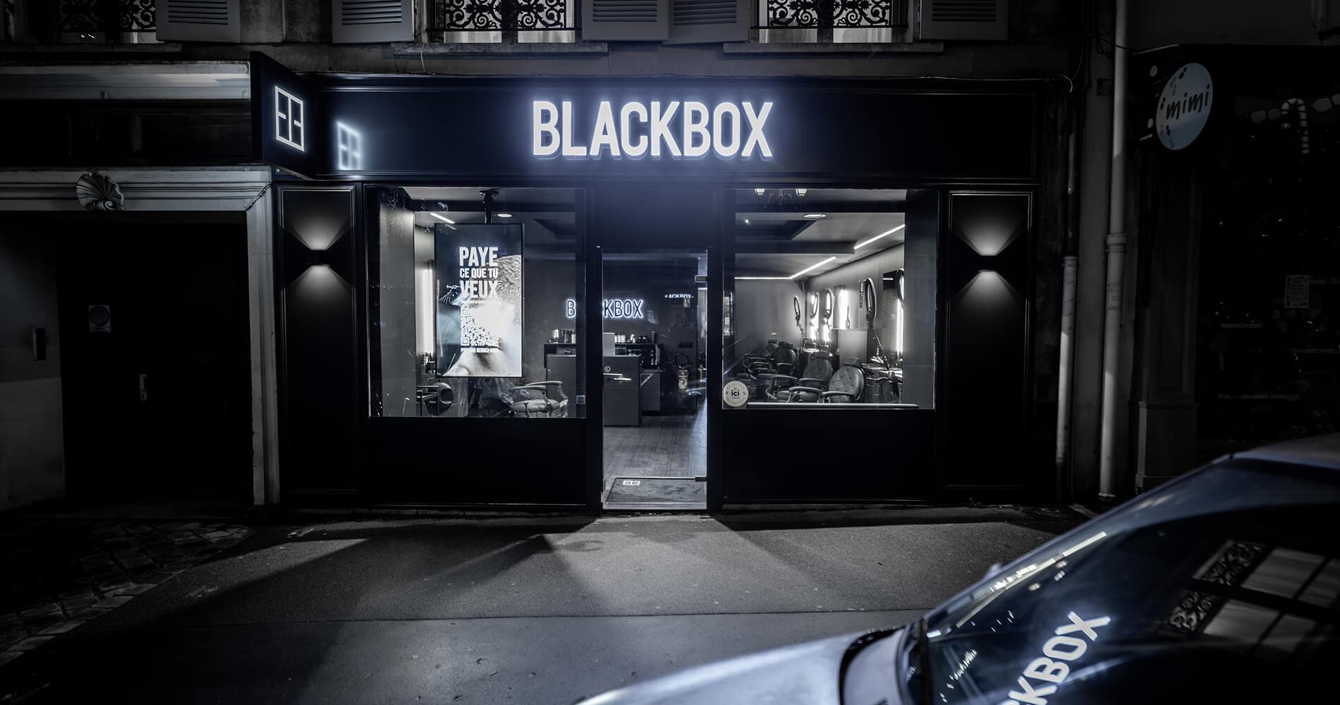 Barbershop Paris - BLACKBOX Victor Hugo - Paris 16 - BLACKBOX Victor Hugo - Paris 16